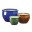 _JEWEL-TONE FLOWER POT TRIO image