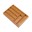 _BAMBOO CUTLERY 6-PLACE TRAY ORGANIZER  image