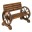 _WAGON WHEEL BENCH image