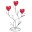 _HEART BOUQUET CANDLEHOLDER image