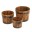 _APPLE BARREL PLANTER TRIO image