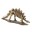 _STEGOSAURUS DINOSAUR SKELETON STATUE image