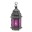 _MULBERRY GLASS MOROCCAN STYLE LANTERN image