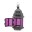 _MULBERRY GLASS MOROCCAN STYLE LANTERN image