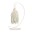 _WHITE FANCY CANDLE LANTERN WITH STAND image